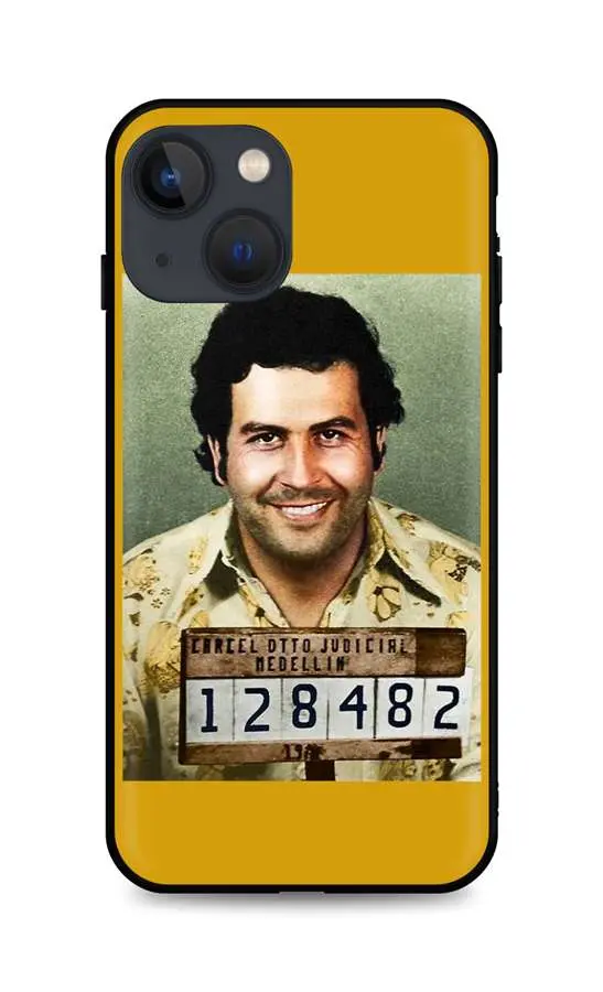 Kryt TopQ iPhone 13 mini silikon Pablo Escobar 65389
