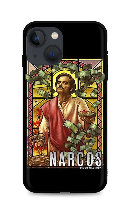 Kryt TopQ iPhone 13 mini silikon Narcos 65391