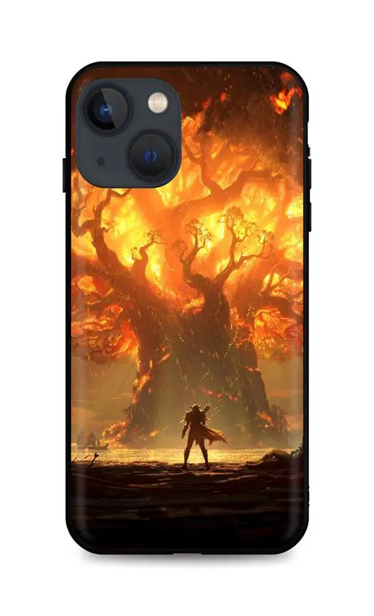 Kryt TopQ iPhone 13 mini silikon Warcraft 65429