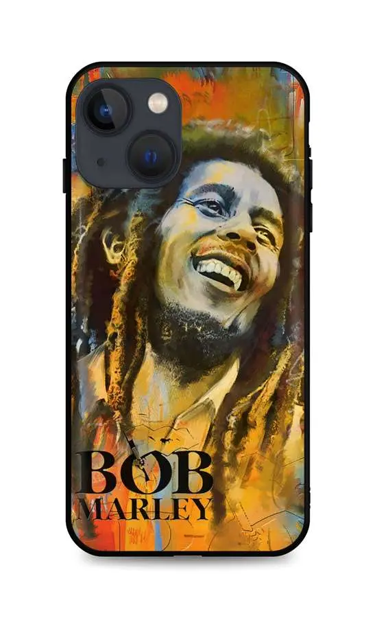 Kryt TopQ iPhone 13 mini silikon Bob Marley 65443