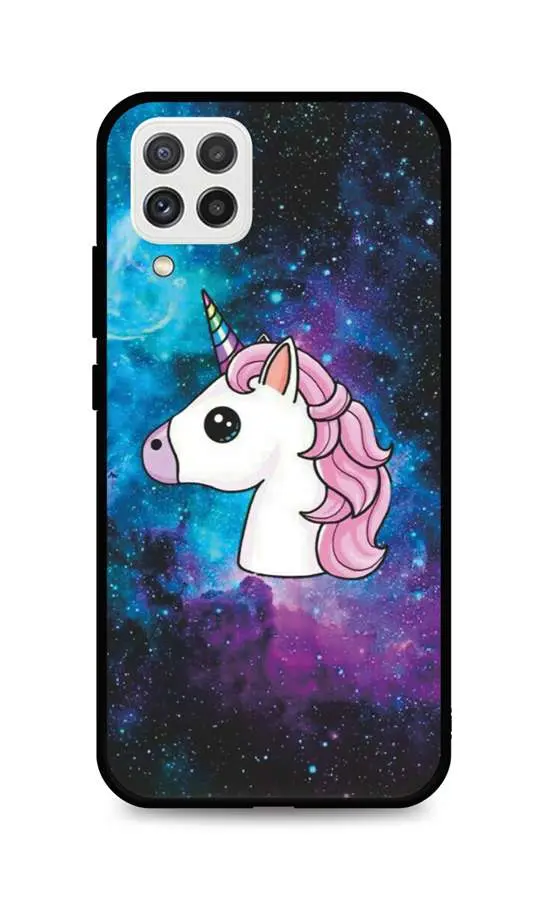 Kryt TopQ LUXURY Samsung A22 pevný Space Unicorn 65644
