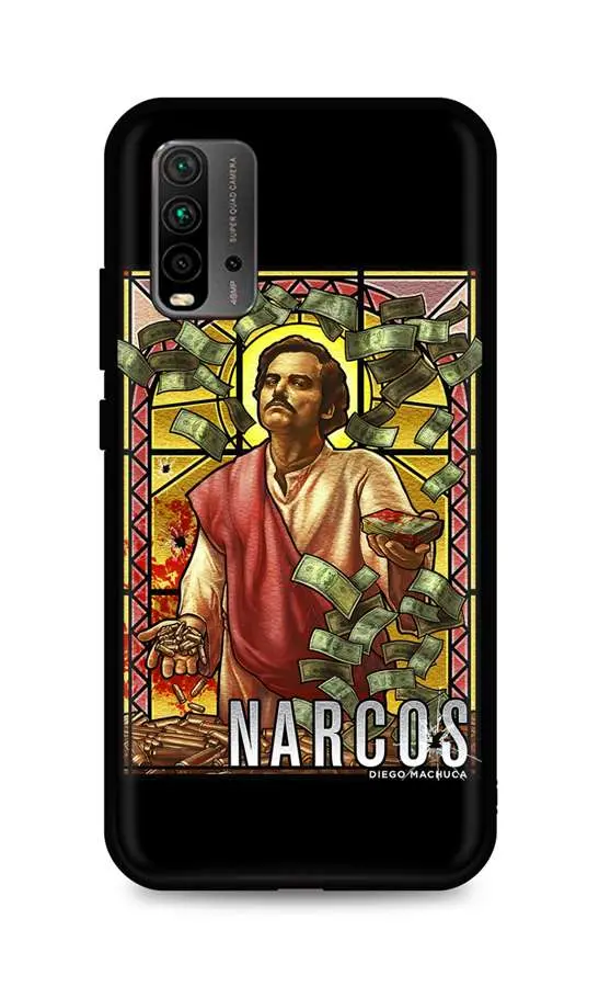 Kryt TopQ Xiaomi Redmi 9T silikon Narcos 65715