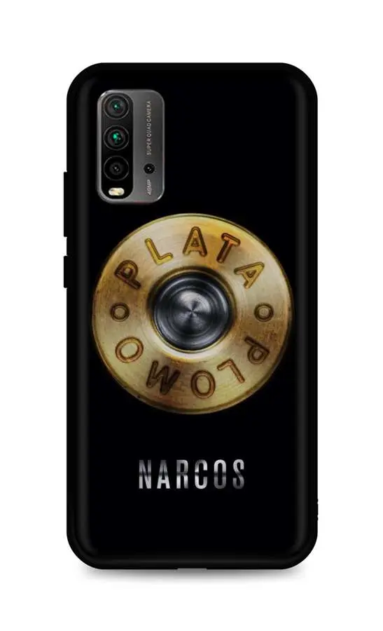 Kryt TopQ Xiaomi Redmi 9T silikon Plata O Plomo 65764