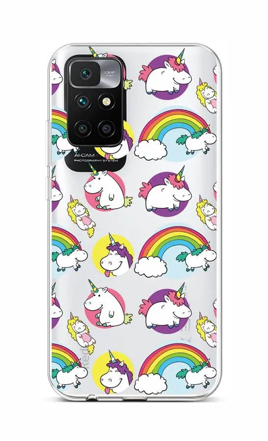 Kryt TopQ Xiaomi Redmi 10 silikon Chunky Unicorns 66519