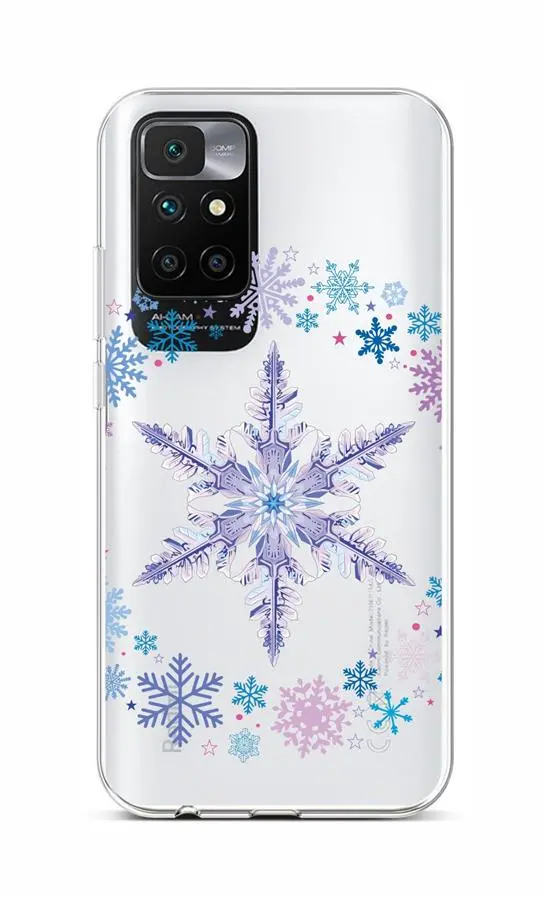 Kryt TopQ Xiaomi Redmi 10 silikon Snowflake 66522