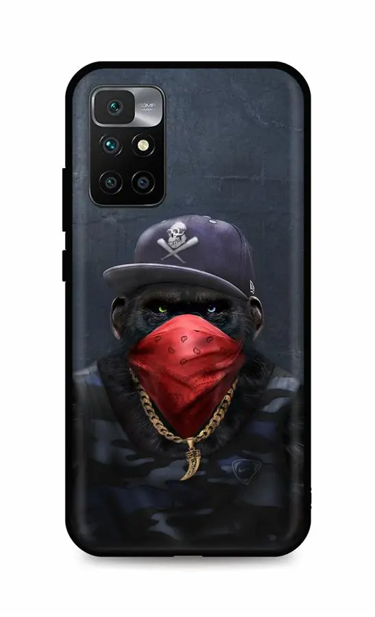 Kryt TopQ Xiaomi Redmi 10 silikon Monkey Gangster 66582