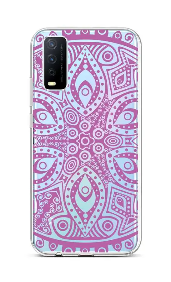 Kryt TopQ Vivo Y11s silikon Violet Mandala 66598