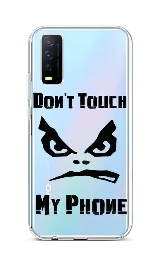 Kryt TopQ Vivo Y11s silikon Don't Touch průhledný 66624