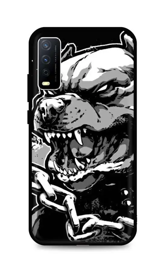 Kryt TopQ Vivo Y11s silikon Agressive Pitbull 66753