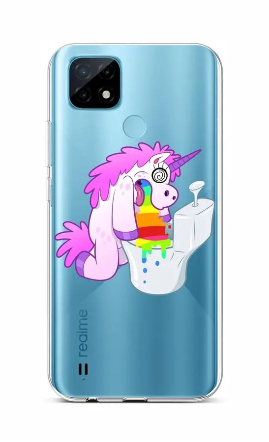 Kryt TopQ Realme C21 silikon Hard Morning 66849
