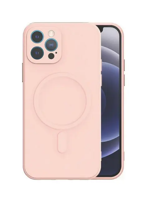 Kryt TopQ iPhone 13 Pro s MagSafe světle růžový 66904