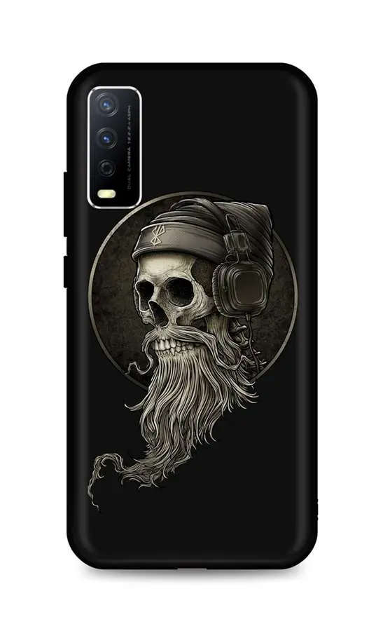 Kryt TopQ Vivo Y20s silikon Music Skeleton 67089