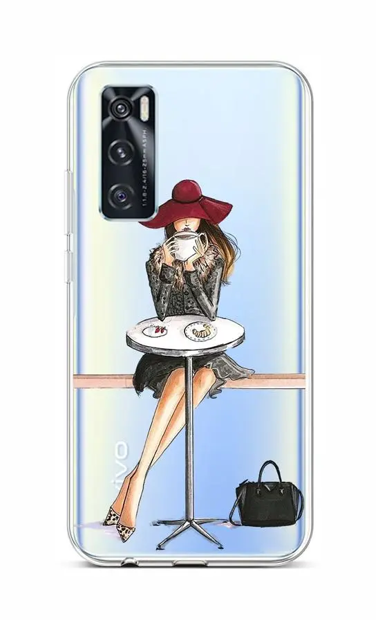 Kryt TopQ Vivo Y70 silikon Lady 6 67206