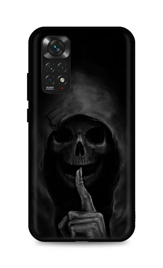 Kryt TopQ Xiaomi Redmi Note 11 silikon Dark Grim Reaper 67338