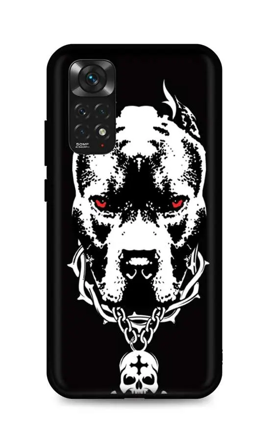 Kryt TopQ Xiaomi Redmi Note 11 silikon Fighting Dog 67358