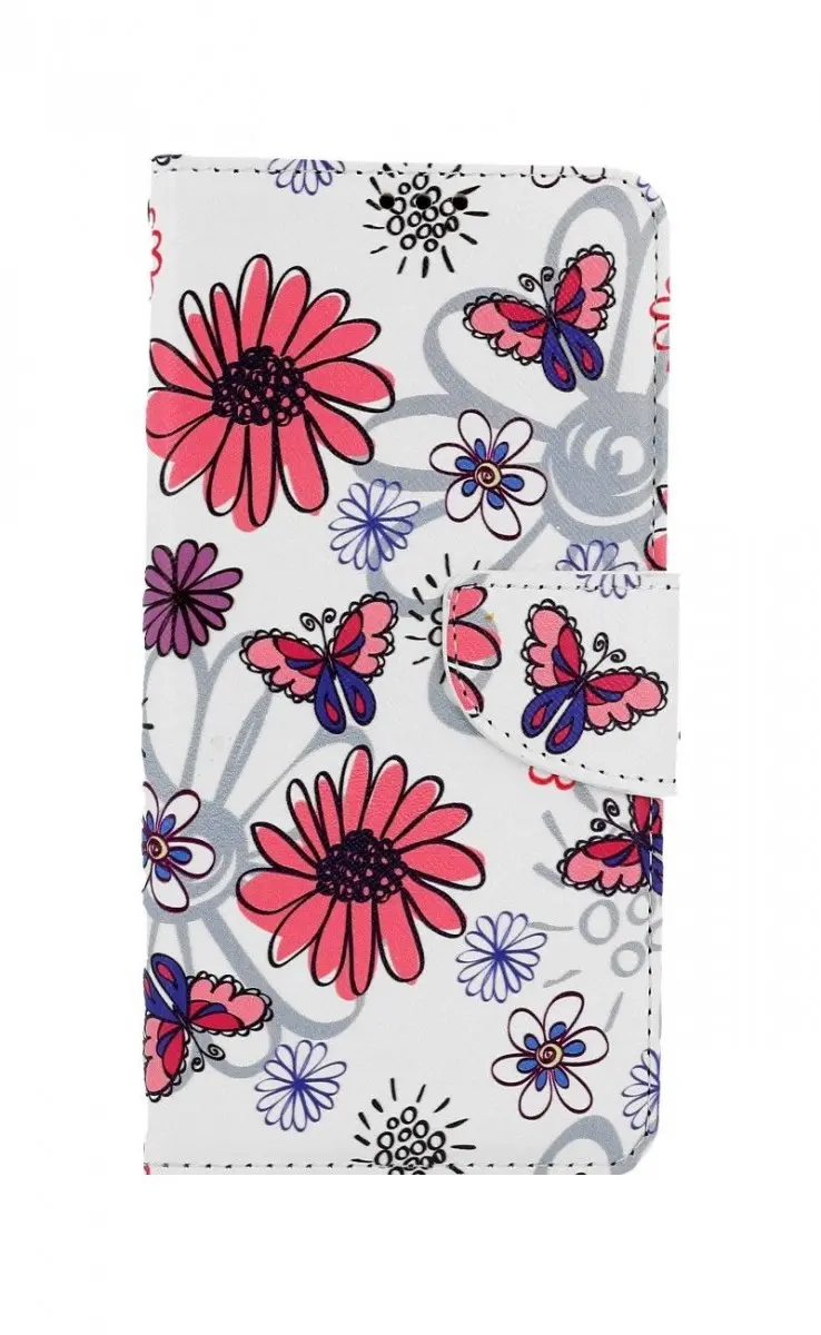 Pouzdro TopQ Xiaomi Redmi Note 11 Pro knížkové Flowers 67707