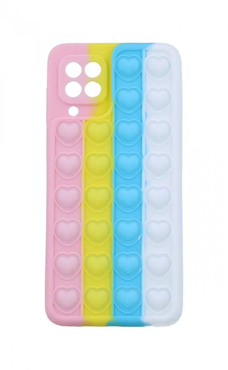 Kryt TopQ Heart Pop It Samsung A22 silikon barevný 67964