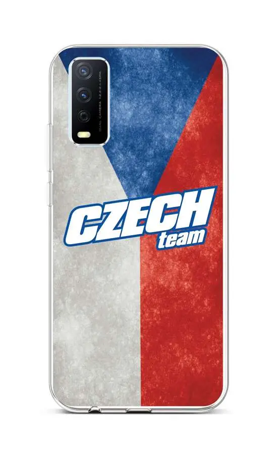 Kryt TopQ Vivo Y11s silikon Czech Team 68365
