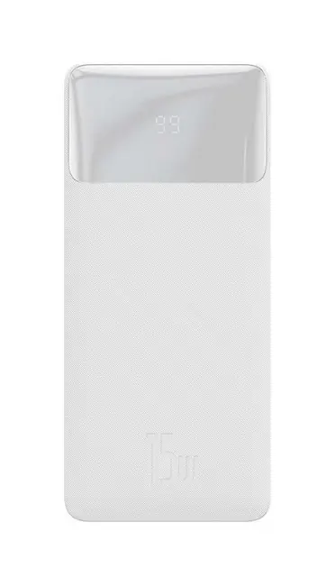 Powerbank Baseus Bipow 20000mAh bílá 15W 68565