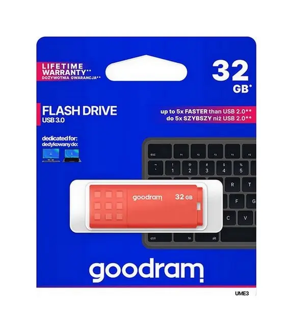 Flash disk GOODRAM UME3 32GB oranžový 68808
