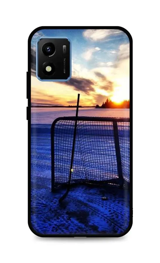 Kryt TopQ Vivo Y01 silikon Hockey Sunset 68984