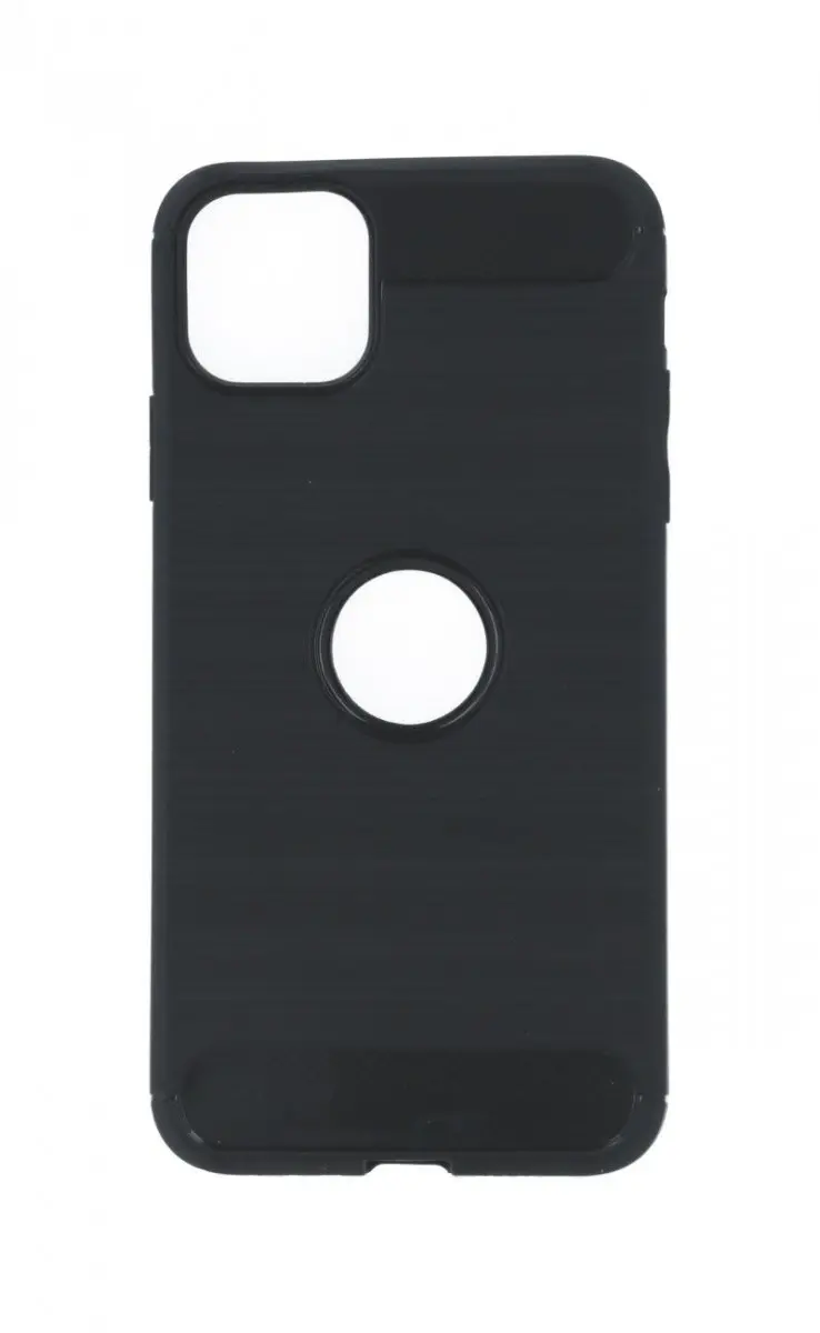 Kryt Forcell iPhone 11 Pro Max silikon černý 69381
