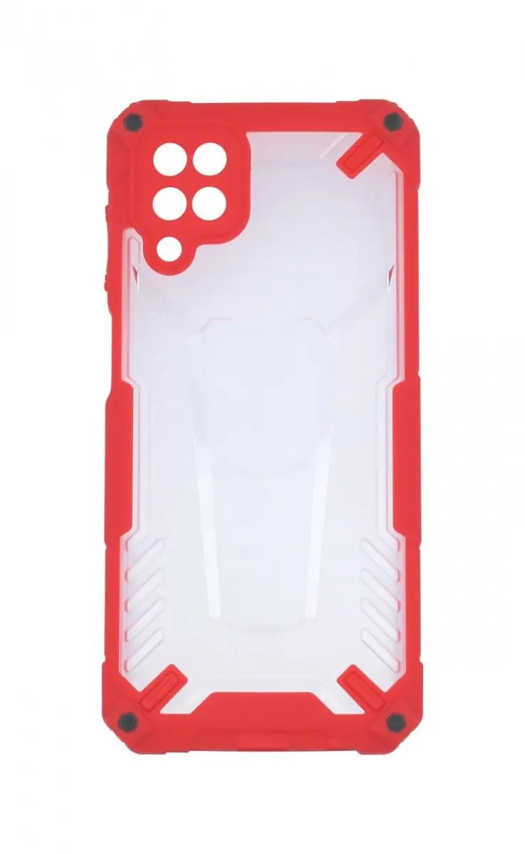 Kryt TopQ Protect Hybrid Samsung A12 odolný červený 69467