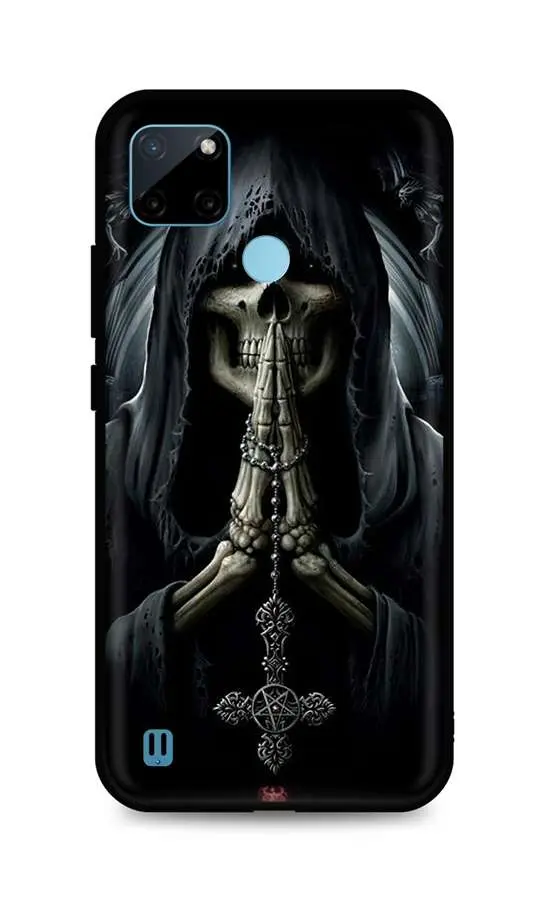 Kryt TopQ Realme C21Y silikon Grim Reaper 69647