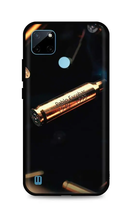 Kryt TopQ Realme C21Y silikon Pablo Escobar Bullet 69687