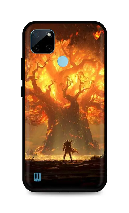 Kryt TopQ Realme C21Y silikon Warcraft 69696