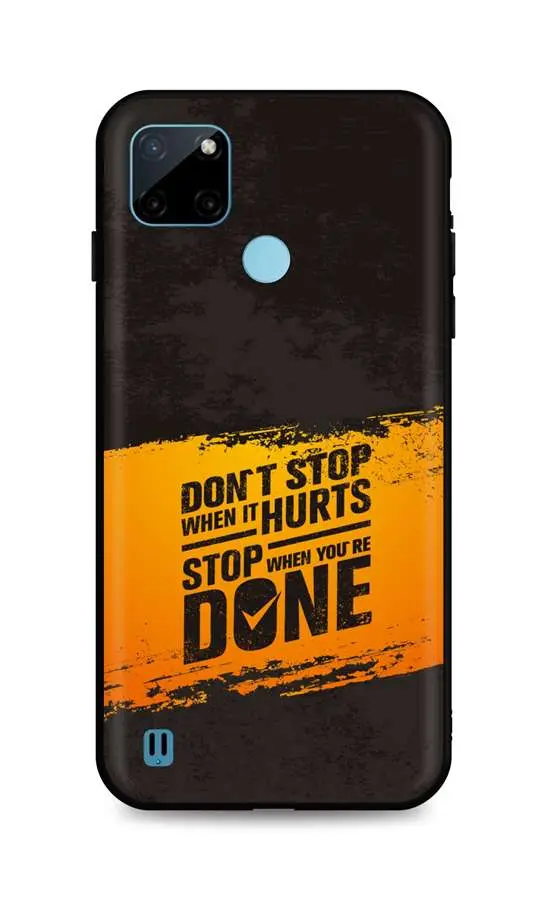 Kryt TopQ Realme C21Y silikon Don´t Stop 69726