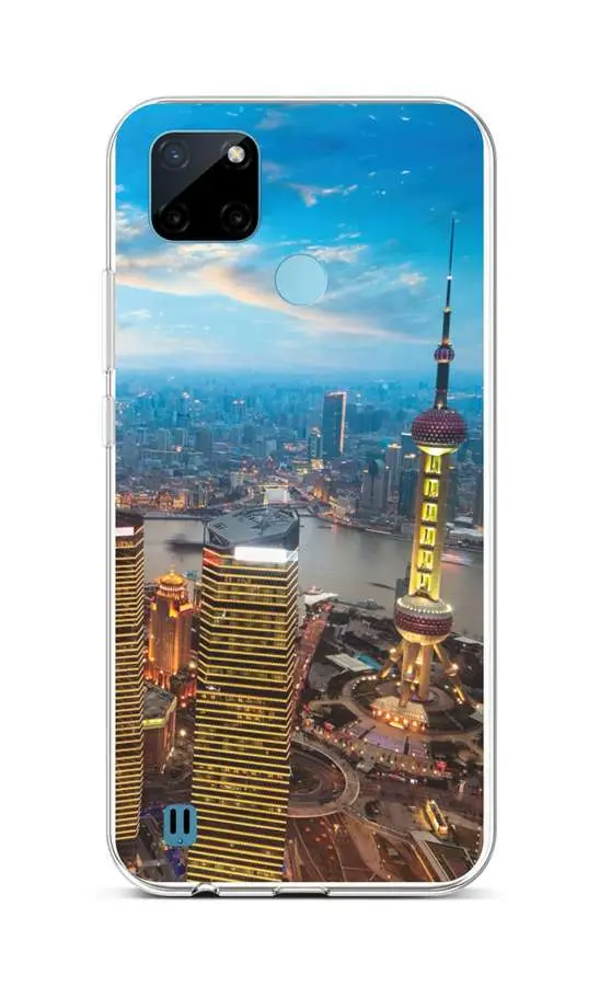 Kryt TopQ Realme C21Y silikon City 69916