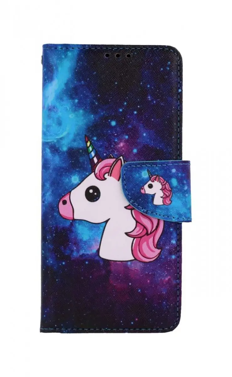 Pouzdro TopQ Realme 8i knížkové Space Unicorn 69981