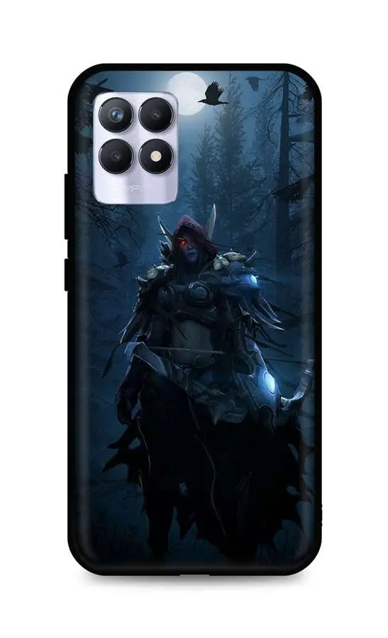 Kryt TopQ Realme 8i silikon Player Hero 69989