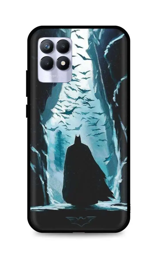 Kryt TopQ Realme 8i silikon Dark Batman 69993