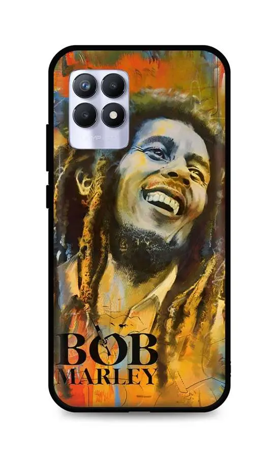 Kryt TopQ Realme 8i silikon Bob Marley 70032