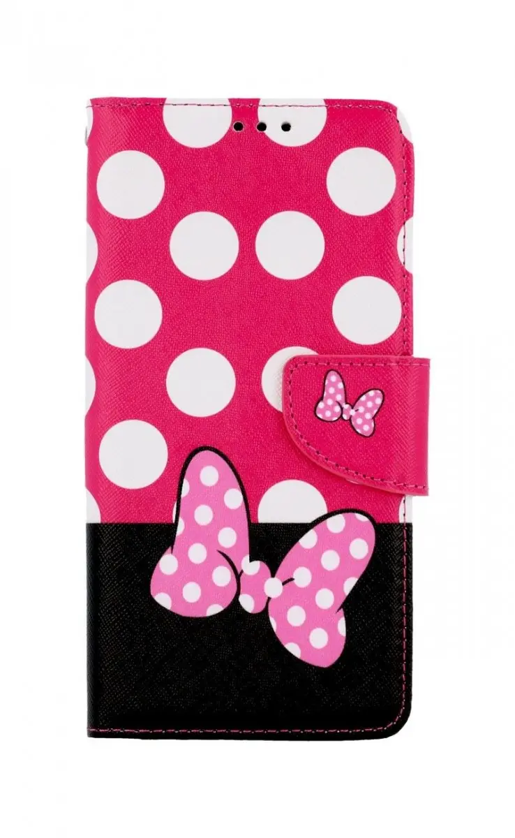 Pouzdro TopQ Realme C25Y knížkové Minnie Mouse 70316