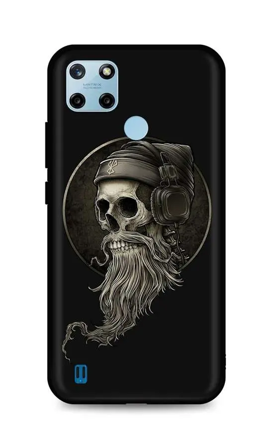 Kryt TopQ Realme C25Y silikon Music Skeleton 70557