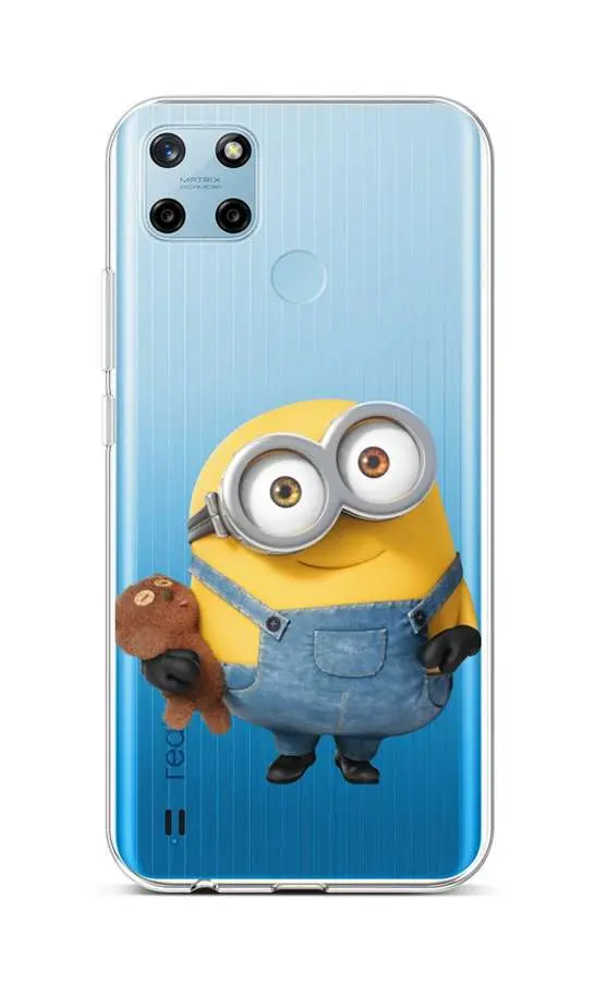 Kryt TopQ Realme C25Y silikon Minion Kid 70584