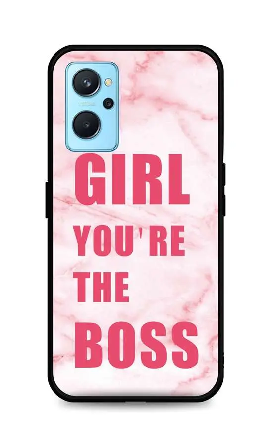 Kryt TopQ LUXURY Realme 9i pevný Girl Boss 71078