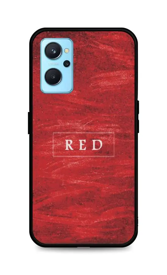 Kryt TopQ LUXURY Realme 9i pevný Red 71087