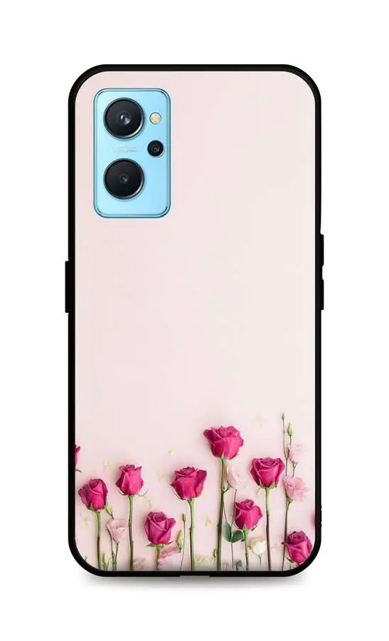 Kryt TopQ Realme 9i silikon Roses 71163
