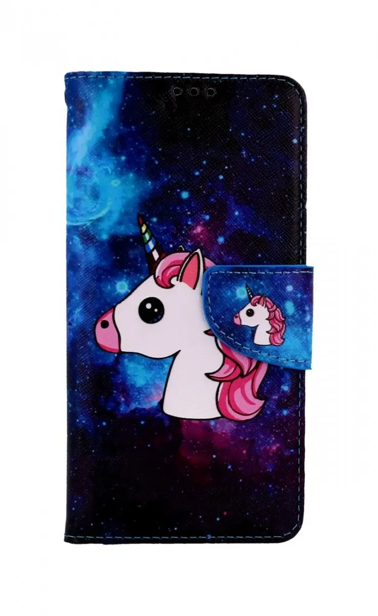 Pouzdro TopQ Xiaomi Redmi Note 11 Pro+ 5G knížkové Space Unicorn 71713