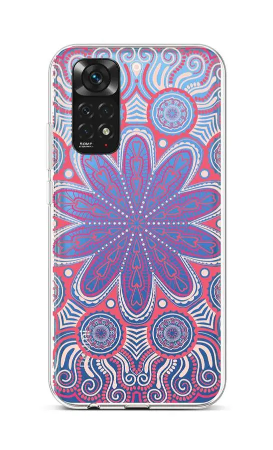 Kryt TopQ Xiaomi Redmi Note 11 silikon Romantic Mandala 71892