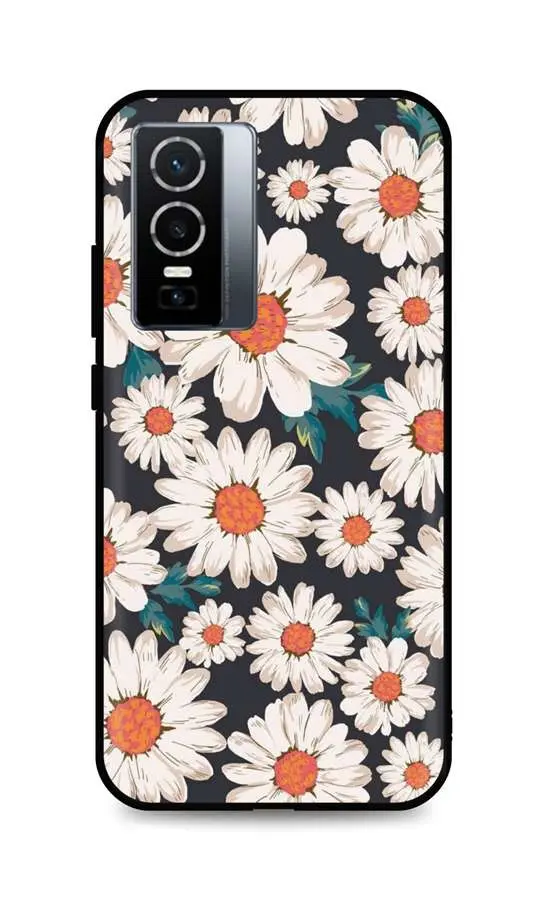 Kryt TopQ Vivo Y76 5G 3D silikon Kopretiny 72181