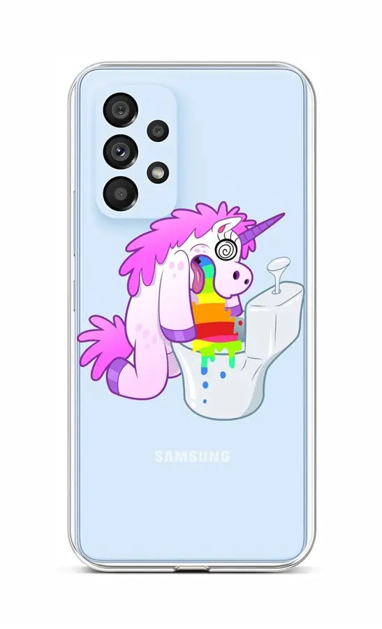 Kryt TopQ Samsung A53 5G silikon Hard Morning 72365