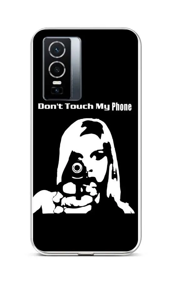 Kryt TopQ Vivo Y76 5G silikon Don't Touch Gun 72422