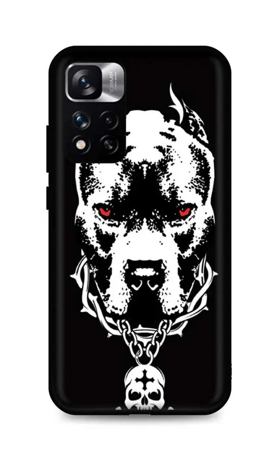 Kryt TopQ Xiaomi Redmi Note 11 Pro+ 5G silikon Fighting Dog 72566