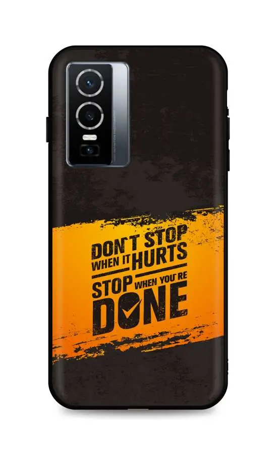 Kryt TopQ Vivo Y76 5G silikon Don´t Stop 72574