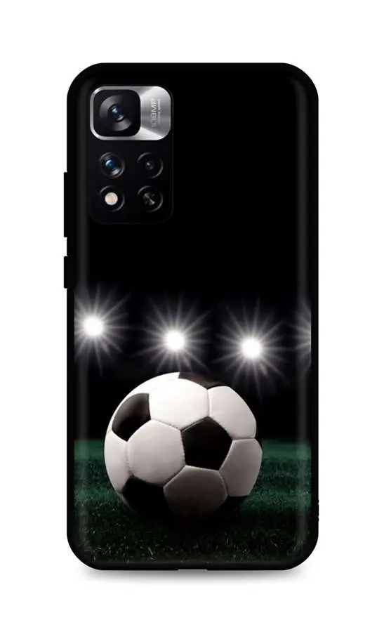 Kryt TopQ Xiaomi Redmi Note 11 Pro+ 5G silikon Football 72620